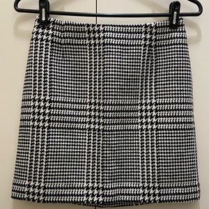 Houndstooth Skirt